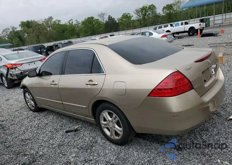 2006 Honda Accord Ex z USA, uszkodzony, nr VIN 1HGCM56746A042680